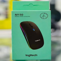 Logitech M150 Wired Mouse – Smooth Tracking | Comfortable Grip | Plug & Play