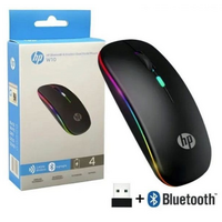 HP W10 Wireless Bluetooth Mouse – Dual Mode | Rechargeable | Silent Click
