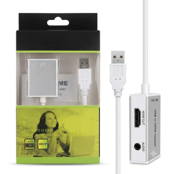 USB 3.0 to HDMI Display Adapter   – Full HD 1080P External Graphics Video Card Cable for Laptop & PC