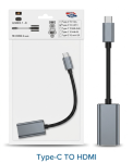Type-C to HDMI Converter – USB Type-C to HDMI 4K Adapter | High-Quality Video Output