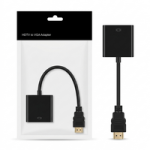 HDMI to VGA Adapter – Easy HDMI to VGA Video Converter for Monitor & Projector