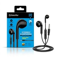 Soloffer H16 Stereo Earphone – Clear Stereo Sound | Wired 3.5mm Earphone with Microphone