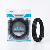Dtech HDMI Cable 1.5 Meter – High-Speed HDMI Transfer Cable for TV, Monitor, PC, Laptop & Gaming