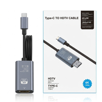 Type-C to HDMI 2 Meter Cable – 4K UHD 30Hz Digital Audio & Video Cable for Laptop, MacBook, Tablet & Monitor