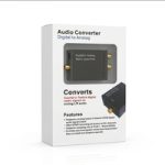 Digital to Analog Audio Converter – Optical / Coaxial Digital Audio to Analog RCA & 3.5mm Audio Converter