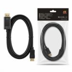 DisplayPort (DP) to HDMI Cable – 4K Ultra HD Adapter for Monitor, TV & Projector